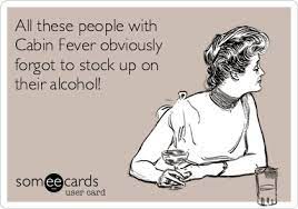Check spelling or type a new query. All These People With Cabin Fever Obviously Forgot To Stock Up On Their Alcohol Funny Quotes Funny New Year Sarcastic