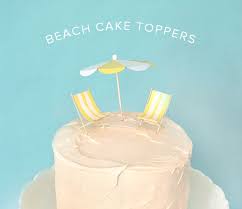See more ideas about cake decorating, cake, cupcake cakes. Beach Cake Toppers