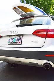 Audi Allroad Ecohitch Installation Complete You Can T Even Tell There S A Receiver On There If You Re Interested In Audi Allroad Audi Trailer Hitch Parts