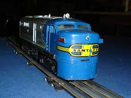 Lionel Trains Santa Fe Diesel Engine A Alco Made In The Usa 0 027 Gauge 8351 Toy Train Lionel Trains Model Trains