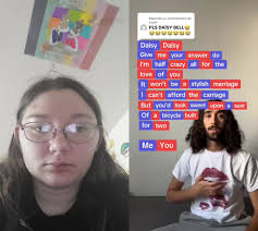 Daisy Bell We Will Go Tandem As Man and Wife