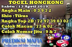 Angka Jitu Togel Hongkong Sabtu 13 April 2019 Kuching Sydney Mafia