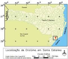 14h às 20h grandes lojas: Mapas De Localizacao Do Municipio De Criciuma No Estado E Principais Download Scientific Diagram
