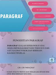 Pengertian Paragraf
