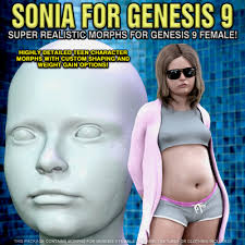 Sonia Morphs for Genesis 9