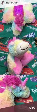 Dream Lites Unicorn Pillow Plush Toy Light Up Unicorn Pillow Star Lights On Ceiling Light Up Words