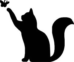 Kartinki Po Zaprosu Kot S Ryboj Risunok Silhouette Clip Art Cat Clipart Silhouette Pictures