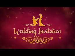 Digital Wedding Invitation Video In Royal Look Save The Date Vg 714 Yo Digital Invitations Wedding Digital Wedding Invitations Wedding Invitation Video