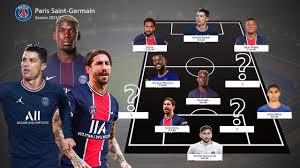 Click to view the paris squad for this season's uefa champions league, including the latest injury updates. Paris Saint Germain Potential Line Up 2021 2022 Ft Ronaldo Ramos Pogba Omg 680m Youtube