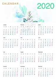 Choose from 650+ 2021 calendar graphic resources and download in the form of png, eps, ai or psd. Download 10 Template Kalender 2020 Psd Cdr Dan Eps Dyp Im
