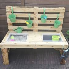 Diy Water Sand Kitchen Pallet Mud Kitchen Water Table Diy Diy Kids Playground Mud Kitchen For Kids