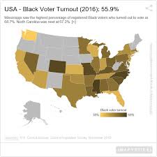 Usa Black Voter Turnout 2016 55 9 Dependency Ratio Voter Turnout The Fosters