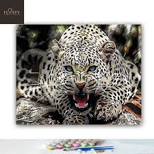 paint by numbers leopard flostypaintbynumbers