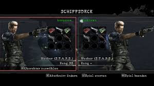 Completing rounds will earn the player exchange points based on their rank. Resident Evil 5 Gold Edition Pc Mercenaries United Prison Duo Josh Sheva By Karparow Keres