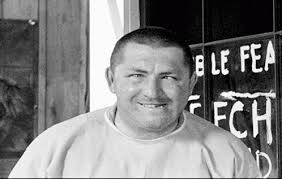 Three Stooges Larry Pie Face GIF