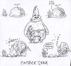 Patrick star is an unintelligent pleasant sea star and a best friend of spongebob and one of his neighbors too. Patrick Star Wikipedia