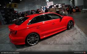 Sema 2014 H R Audi S3 Sedan Fourtitude Com Audi A3 Sedan Luxury Cars Audi Sedan