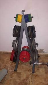 soporte para discos evde spor salonu aletleri spor