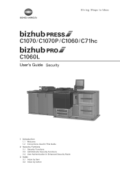 Konica minolta bizhub 40p driver downloads. Konica Minolta Bizhub Press C1070 1070p Manual