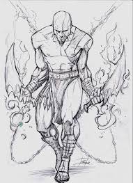 Kratos Eskizzz Kratos God Of War God Of War War Artwork