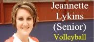 Jeannette Lykins: Signs to Play Volleyball -- Feb. 9, 2005 -- Collinsville,  OK -- www.cvilleok.com