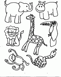 But even if your kids are a vine swing away from becoming feral, you can still get them to behave. Jungle Animal Coloring Pages For Kids Coloring Home