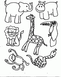 Wild animal coloring pages are a wonderful way for your children to learn about the world. Jungle Animal Printables Coloring Home