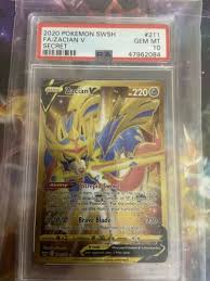 Since ptcgo are now listing in shf and i only own viv pack so far, i want to buy dedenne and zacian cards for my first deck. Zacian V Full Art Value 3 30 300 00 Mavin