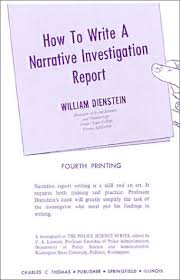 Add the title to your report step 2: How To Write A Narrative Investigation Report William Dienstein 9780398004545 Amazon Com Books
