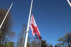 When your getting there, but are yet to really put up the tent and let everyone know what you are about. Half Mast Definition And Meaning