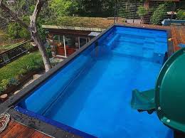 Pool Season Is Almost Here We Hope This Fun Family Modpool In La Inspires You Swims Container Pool Shipping Container Pool Shipping Container Swimming Pool