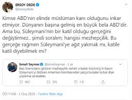 He has published articles and books on the turkish deep state and ergenekon, including a 2011 book on links between the 2007. Ersoy Dede Den Ismail Saymaz A Tokat Gibi Suleymani Cevabi