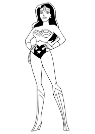 Dibujos De Mujer Maravilla Para Colorear 80 Imagenes Para Imprimir