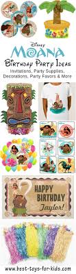 Best Disney Moana Birthday Party Ideas Fit For A Polynesian Princess Best Toys For Kids