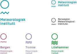 Vi varmer op med vind, vand og vejr. Brand New New Logo And Identity For Meteorologisk Institutt By Neue Branding Design Logo Identity Logo Brand Architecture