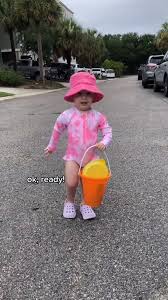 Lena’s ready for the beach!