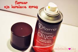 Flormar Nail Enamel Dryer Oje Kurutucu Sprey Pembe Guzellik