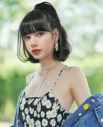 Lemon Is Back On Twitter Hairstyle Black Pink Kpop Blackpink Lisa