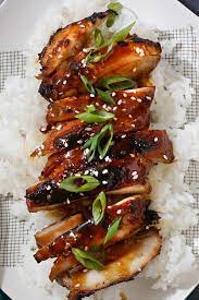 In Japan Teriyaki Is A Mix Of Soy Sauce Sake And The Rice Wine Mirin Which Imparts A Subtle Sweetness The Teriyaki Found T Makanan Dan Minuman Makanan Ayam