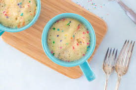 Or allow the cake to cool and frost. Easy Vanilla Mug Cake Recipe Funfetti Mug Cake Create Kids Club