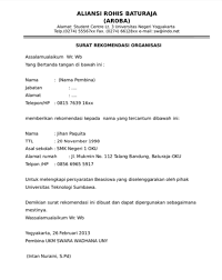 Untuk memaksimalkan perlindungan konsumen, akun mitra merchant yang dilaporkan tersebut sudah disuspensi. 5 Contoh Surat Rekomendasi Terbaik 2019 Beasiswa Kerja Sekolah