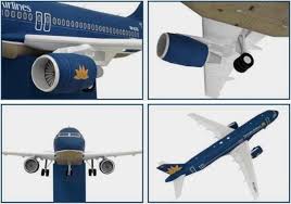 Business card holder free 3d print model cgtrader. Papermau Vietnam Airlines Airbus 320 Paper Model By P Model K Kiyonaga Vietnam Airlines Paper Models Airbus
