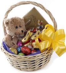 We can deliver gifts from range gift baskets, cakes, gourmet gift hampers, chocolate flowers & more. Easter Eggs Bear Basket Florist Auckland Wellington Christchurch New Zealand
