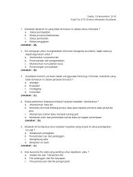 Maybe you would like to learn more about one of these? Soal Uts Sia Pdf