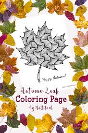Fall leaf coloring pages autumn coloring pages with pumpkin for. Hattifant Paradox Square Pattern Autumn Fall Leaf Coloring Page Free Printable Hattifant