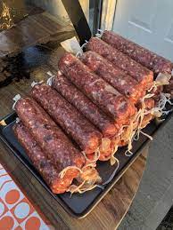 This summer sausage recipe will make approximately ten pounds of sausage. Venison Summer Sausage For Smoking Tomorrow Sausagetalk