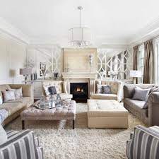 Modern white living room with cream leather sofas. Beige And Cream Color Palette Living Room Ideas Photos Houzz