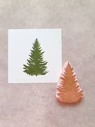 Browse through a nice selection of discount christmas dies and make memorable crafts for the holiday season. Tree Rubber Stamp For Stamping On Paper Christmas Tree Stamp Etsy Tree Stamp Paper Christmas Tree Stamp