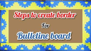 Carson dellosa foldable border storage pocket chart—organize bulletin board borders and wall borders, classroom organizer with storage pockets (41 x 24.5) 4.7 out of 5 stars 772 $13.49 $ 13. Display Board Designer Border Decoration Ideas For School Home Office Youtube