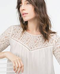 GUIPURE LACE BLOUSE